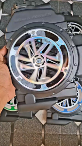 Tutup cover kipas mesin radiator set spiner cakra akrilik pnp vario 110 old karbu / vario 110 techno vario 110 2006-2013