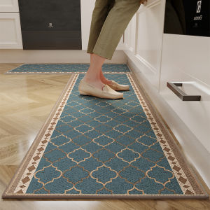 Kitchen Entrance Mat Non-Slip Oil Resistant Washable Water Absorbent Door Mat Customizable Home Use Carpet Nordic Style