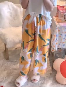 Plus Size Cotton Spandex Square Pants - One Size Fits Large to XXL