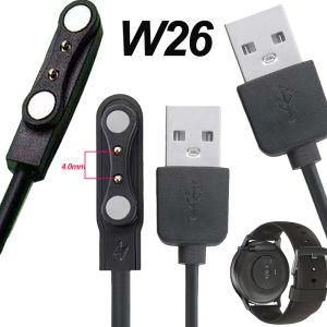 USB Fast Charger for Haylou Solar RT LS05/Ticwatch GTX CXB01/YAMAY SW022 W26 Power Adapter Imilab KW66 Charging Cable