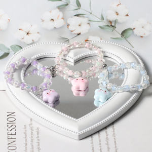 Adorable Star Crystal Attracting Couple Bracelets Cute Best Friend Three-Strand Bracelet High Aesthetic Value Fashion Jewelry