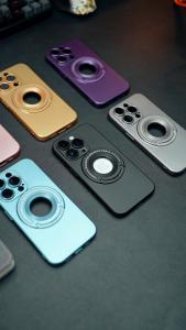 For Apple iPhone 15 Pro Max 14 Pro Max 13 Pro Max 12 Pro iphone 11 Case iphone Case Shockproof Strong Magne Suction Wireless Charging Magsafe Case U design Built-in Ring Invisible Kickstand Slim Rugged Cover