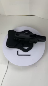 Tactical Right/Left Holster Bag Polymer Material Belt Glock 9mm/SW40/357 Holster with Rail Fit All Double Stack