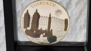 2011 World Of Wonders Timbuktu silver proof coin