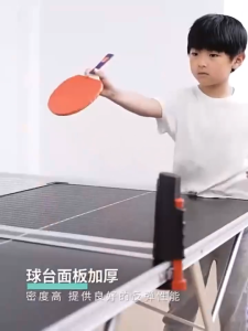 Ping Pong Table Tennis Table Multi-Use Free Standing Table Net Set Included - No Assembly Required