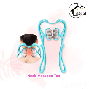 iDeal Home Shoulder Mager Neck Mage Roller Pain Relief Mager Cervical Vertebra Mager Urut Leher Urut Bahu颈部肩膀按摩器
