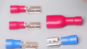 50/100 Pcs Heat Shrink Wire Spade Connectors Insulated Terminals Male Female Electrical Wire Crimp Terminal Quick Disconnects