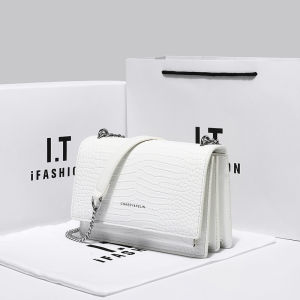 Valentines Gift Genuine Leather Shoulder Bag Tassel Accented Small Square Versatile Crossbody Womens Bag Magnetic Clasp