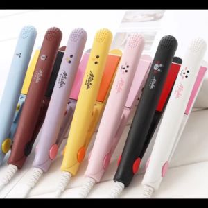 Máy Ép/Uốn Cúp/Duỗi Tóc Mini Cầm Tay Full Box Tiện Lợi - Chế Độ Làm Nóng Siêu Nhanh - Đi Du Lịch Đi Tiệc Bỏ Túi Nhỏ Gọn