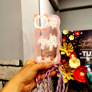 0012 VVV CASE sling case Glitter cloud iphone 6 7 8 SE 20 SE 22 6+ 7+ 8+ X XS XR XSMAX 11 11PRO 11PROMAX 12 12PRO 12 PROMAX 13 13PRO 13PROMAX 14PLUS 14pro 14 15PLUS casing cute gelombang pink ungu MELTY ICE CREAM