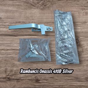 Rambuncis Onassis 410B SILVER / Slot Jendela Almunium / Rambuncis Jendela Almunium / Kunci Jendela Almunium