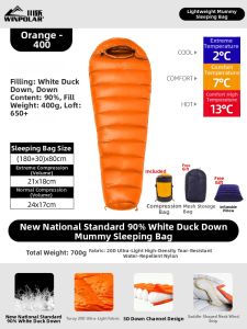 Winpolar | New Standard Down Sleeping Bag Portable