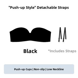 Ubras | Anti-slip Gather Invisible Seamless Adjustable Bra