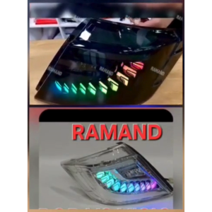 PERODUA BEZZA V4 RGB VISION DRAGON SCALE DESIGN TAIL LAMP LIGHT BAR RUNNING LED JDM ALBINO SMOKE