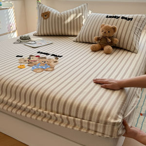 Class a Pure Cotton Old Rough Cloth Bedding Protector Full Cover Tatami Style Single Piece Dustproof Mattress Cover