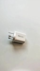 Remax 20W UK Plug Type-c and USB Port Fast Charger for Phone RP-U120