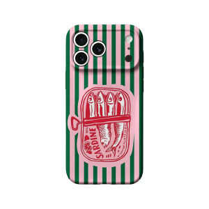 Sardine Can Phone Case For iPhone 17 16 15 14 13 12 11 Pro Max Air 16e 7 8 Plus XS Max X XR Hard PC Bumper Cover