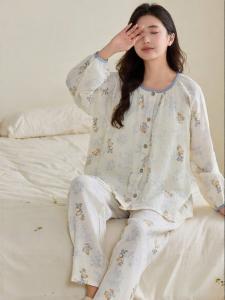 JoynCleon | Summer Thin Cotton Breathable Maternity Sleepwear