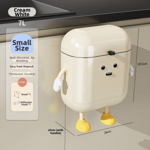 youqin | Wall-Mounted Kitchen Trash Can Large Capacity