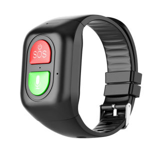 ผู้สูงอายุโทร GPS กําไลข้อมือสายรัดข้อมือกีฬา Bluetooth สําหรับการตรวจวัดความดันโลหิตอัตราการเต้นของหัวใจเด็ก