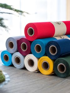 แผ่นรองน้ำชาแบบยาวสีล้วนผ้าคาดโต๊ะกันน้ำผ้าปูโต๊ะน้ำชาสไตล์จีนแบบใหม่สไตล์เซนผ้าคาดโต๊ะชาสำหรับพิธีชงชาสไตล์จีนแบบเรียบง่าย