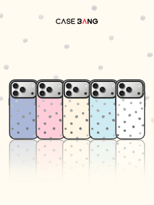 Casebang | Morandi Color Polka Dot Star Series Magnetic iPhone Case