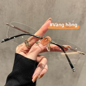 GUANGYE | Kính Mát Không Viền Kiểu Dáng Lớn 55mm