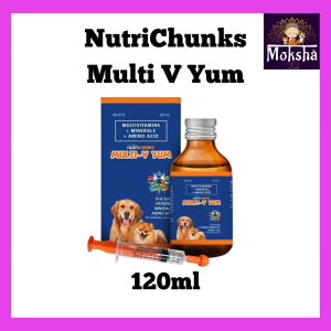 Multi-V Yum 120 ML Liquid Vitamin For Pets