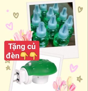 Đèn Xông Tinh Dầu Đuổi Muỗi Côn Trùng thiên nhiên Hàn Quốc( tặng củ đèn)