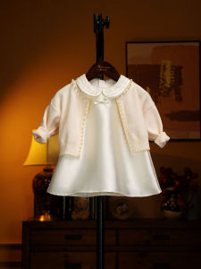 Elegant Princess Dress for Girls Baby Birthday Garment Child Autumn Clothes Super Fairy Style Polyester Fiber Soft Index Infant Dress