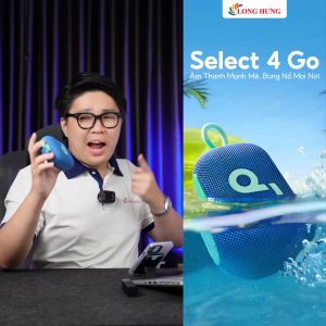 Loa Bluetooth Anker Soundcore Select 4 Go A31X1 - Hàng chính hãng - Thiết kế siêu nhỏ gọn dễ dàng mang theo Công suất 5W mang đến chất âm lớn rõ ràng sôi động Kháng nước bụi IP67 Thời lượng sử dụng tối đa 20 giờ