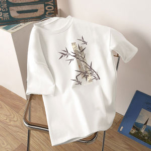 Áo Thun Cotton Nam Tay Ngắn Mùa Hè 2025 Dáng Rộng in Họa Tiết 3D Thường Ngày Thoải Mái Thoáng Khí Nhanh Khô