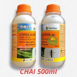 THUỐC TRỪ SÂU SINH HỌC  CYPER-ALPHA 5EC [500ml]