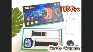 T83 SIM card cellular network 4G calling smartwatch sports support APP Bluetooth connection TWS earphones smartwatch