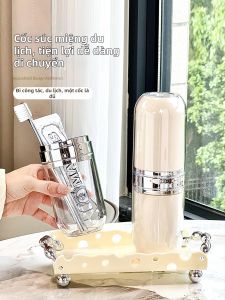 ZUNMOS | Portable Four-in-one Toothbrush Cup Toothpaste Holder Set