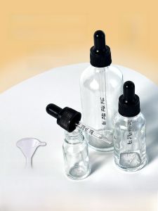 Dropper Sub-Bottle Walnut Oil Complementary Food Camellia Oil Drops Bottle Drip Irrigation Essence Essential Oil Small Glass Oil-Dripping Bottle