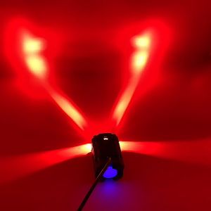 【Devil s Eye】2pcs Mini Driving Light 4 Modes Waterproof Red /Yellow/White Color Motorcycle Lights
