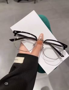 แว่นตา แว่นตาเปลี่ยนสี แว่นสายตาสั้น แว่นกันแดด ยูวี400 ปรับแสงอัตโนมัติไร้ขอบที่กรองแสงสีฟ้า