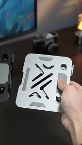 360° Rotation Tablet Stand for iPad Adjustable Foldable Tablet HolderAluminum Phone Stand Compatible with iPad Pro/ Air/ Mini