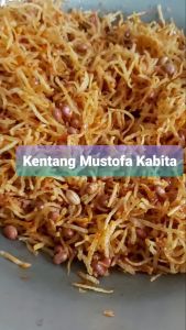 Kering Kentang Mustofa Kabita Original - (Toples 1.000ml) Daun Jeruk Tanpa MSG