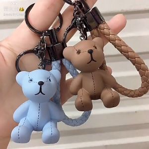 Gantungan Kunci Beruang duduk lucu gantungan kunci mobil motor mobil Keychain Bear Design Elegan