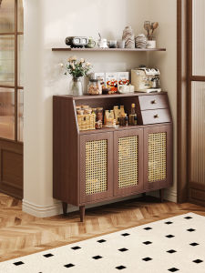 Vintage Style Real Wood Multi-Functional Storage Cabinet