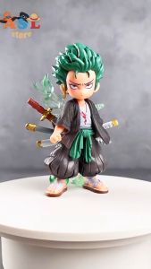 Mô Hình One Piece Đồ chơi Zoro AI Chibi - cao 15cm 300gram - Figure One Piece - Vũ mô hình