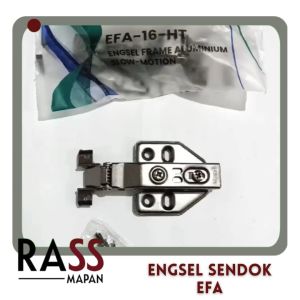1 PASANG Engsel Frame Aluminium Slow Motion EFA