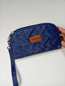 Dompet Panjang Wanita Motif Salur Waterproof