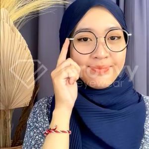 Groovy Eyewear - Kacamata Brielle Blueray Minus Normal Antiradiasi Gedget