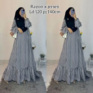 Maxy rayon Set Hijab Bergo