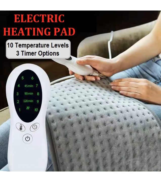 Electric Heating Pad. Singapore 1 Month Warranty. Lightweight. 10 / 4 ...