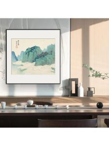 FENGHONGTAO | Modern Chinese Style Zen Green Mountains and Waters Decorative Painting
