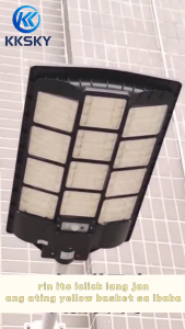 BLUESKY Solar Street Lights Heavy Duty 2000W 1000W 500W Buy 1 Take 1 Solar Lights All-in-one Outdoor Lighting IP67 Waterproof With Remote Control And Motion Senso Fo rCourtyard Garage Country Road